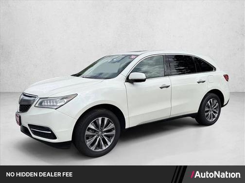 Lunar Silver Metallic 2016 Acura MDX 3.5L w/Technology Package