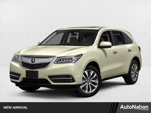 Lunar Silver Metallic 2016 Acura MDX 3.5L w/Technology Package