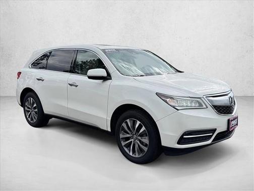 Lunar Silver Metallic 2016 Acura MDX 3.5L w/Technology Package