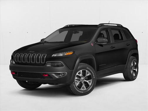 Brilliant Black Crystal Pearlcoat 2015 Jeep Cherokee Trailhawk