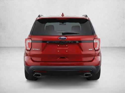 Ruby Red Metallic Tinted Clearcoat 2017 Ford Explorer sport