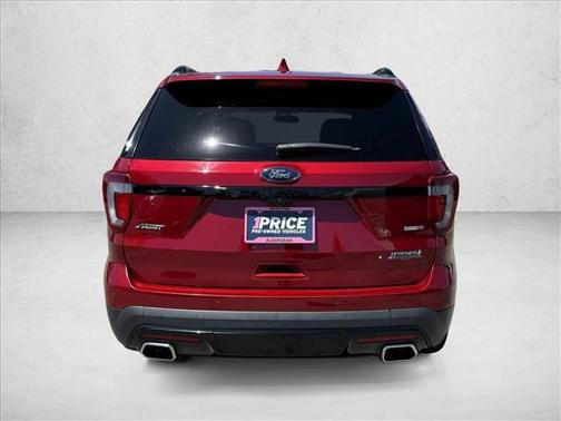Ruby Red Metallic Tinted Clearcoat 2017 Ford Explorer sport