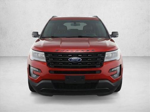 Ruby Red Metallic Tinted Clearcoat 2017 Ford Explorer sport