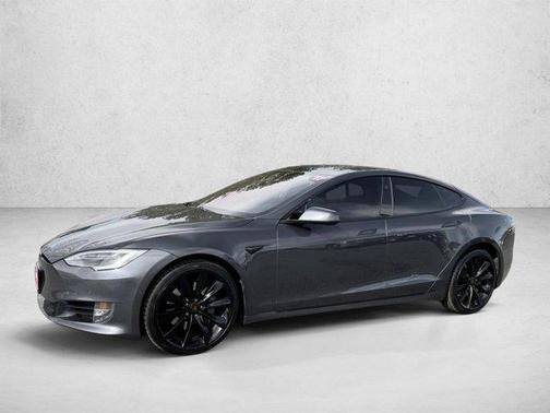 Red Multi-Coat 2017 Tesla Model S 100D