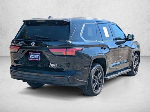 Midnight Black Metallic 2025 Toyota Sequoia SR5