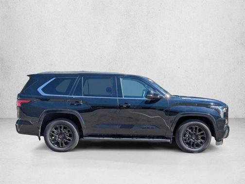 Midnight Black Metallic 2025 Toyota Sequoia SR5