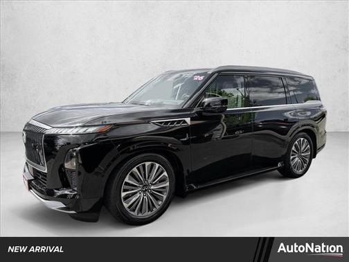 Black Obsidian 2026 INFINITI QX80 Luxe