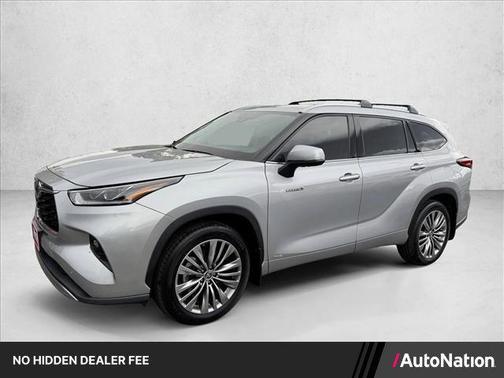 Celestial Silver Metallic 2020 Toyota Highlander Hybrid Platinum