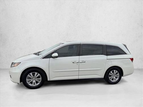 White Diamond Pearl 2015 Honda Odyssey EX-L