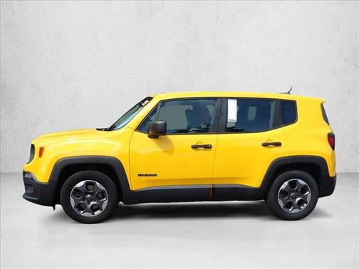 Solar Yellow 2015 Jeep Renegade Sport