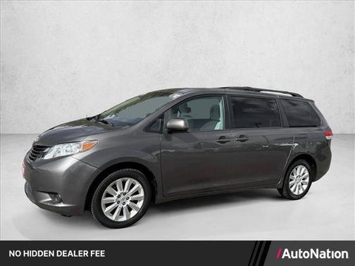 Predawn Gray Mica 2012 Toyota Sienna LE