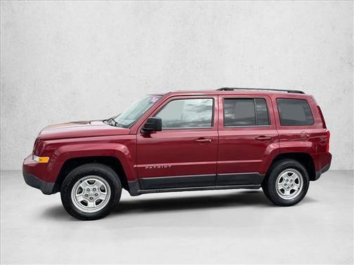 Deep Cherry Red Crystal Pearlcoat 2014 Jeep Patriot Sport