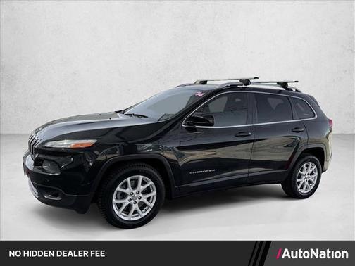 Brilliant Black Crystal Pearlcoat 2014 Jeep Cherokee Latitude