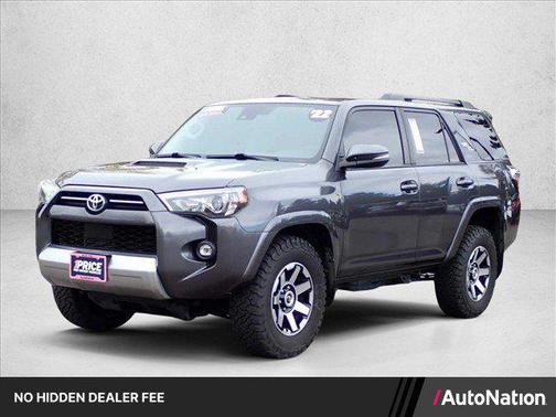 Magnetic Gray Metallic 2022 Toyota 4Runner TRD Off Road Premium