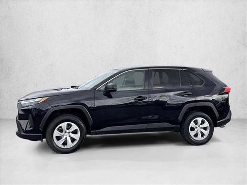 Midnight Black Metallic 2024 Toyota RAV4 LE
