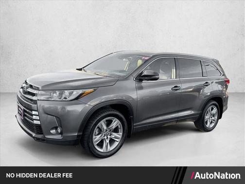 Predawn Gray Mica 2019 Toyota Highlander Limited