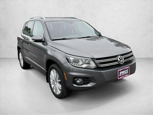 Panther Gray Metallic 2016 Volkswagen Tiguan SE