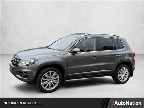 Panther Gray Metallic 2016 Volkswagen Tiguan SE