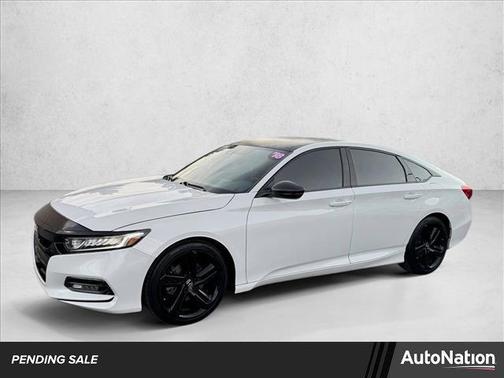 Platinum White Pearl 2018 Honda Accord Sport