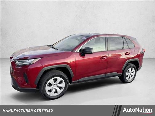 Ruby Flare Pearl 2024 Toyota RAV4 LE