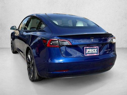 Deep Blue Metallic 2023 Tesla Model 3 Performance