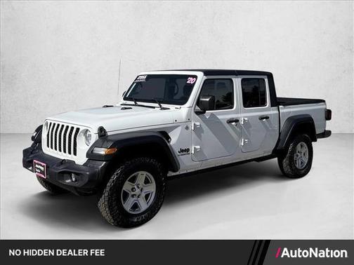 Bright White Clearcoat 2020 Jeep Gladiator Sport S