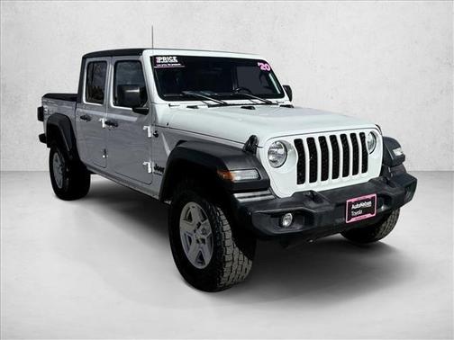 Bright White Clearcoat 2020 Jeep Gladiator Sport S