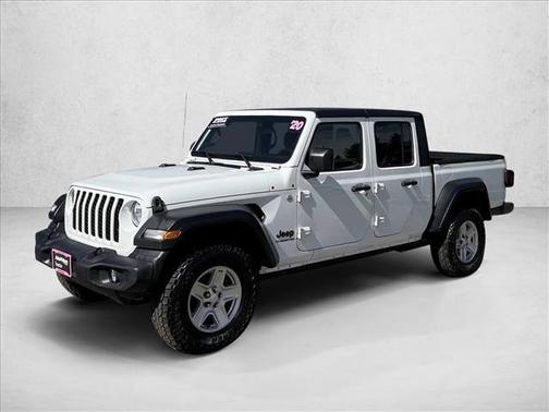 Bright White Clearcoat 2020 Jeep Gladiator Sport S