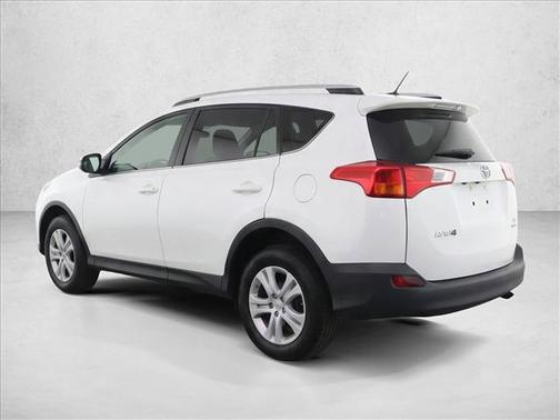 Super White 2015 Toyota RAV4 LE