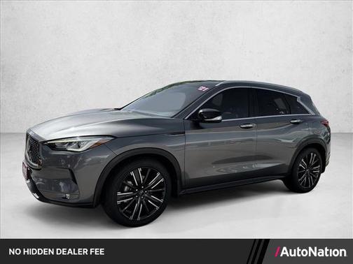 Graphite Shadow 2021 INFINITI QX50 LUXE AWD
