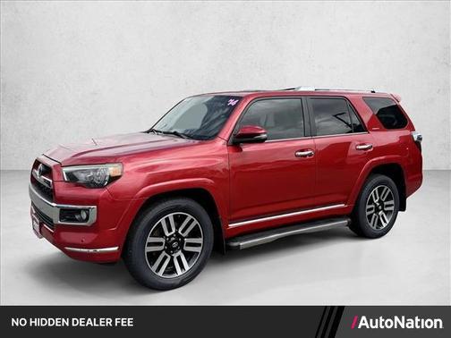 Barcelona Red Metallic 2014 Toyota 4Runner Limited