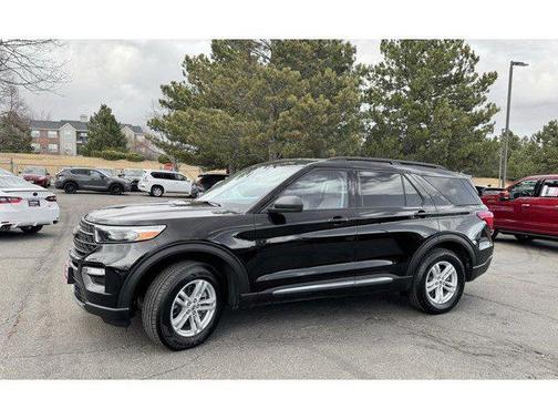 Agate Black Metallic 2024 Ford Explorer XLT