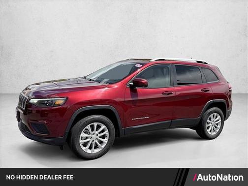 Velvet Red Pearlcoat 2020 Jeep Cherokee Latitude