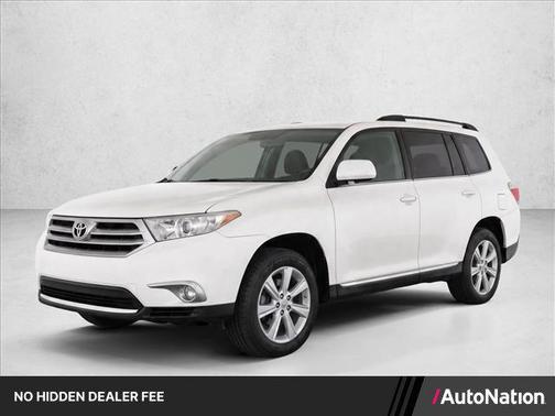 Blizzard Pearl 2012 Toyota Highlander SE