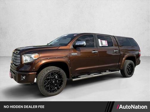 Sunset Bronze Mica 2017 Toyota Tundra Platinum
