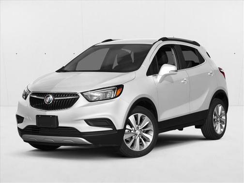 Summit White 2017 Buick Encore Sport Touring