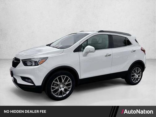 Summit White 2017 Buick Encore Sport Touring