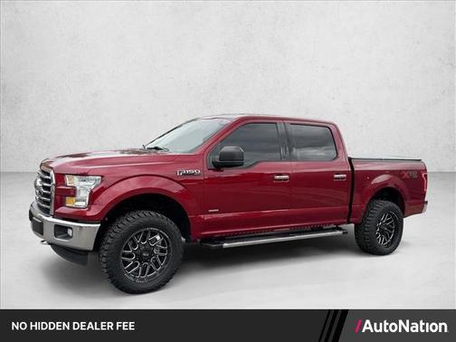 Ruby Red Metallic Tinted Clearcoat 2017 Ford F-150 XLT