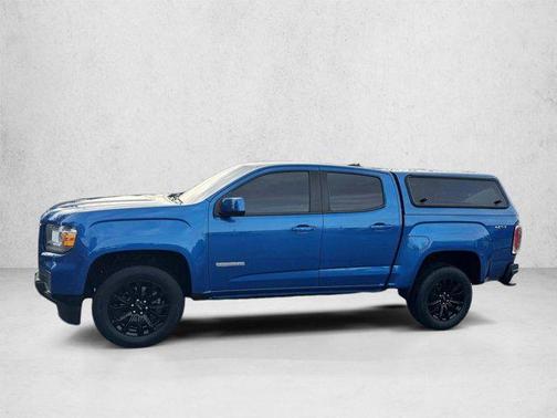 Dynamic Blue Metallic 2022 GMC Canyon Elevation