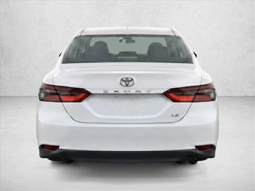 Super White 2021 Toyota Camry LE