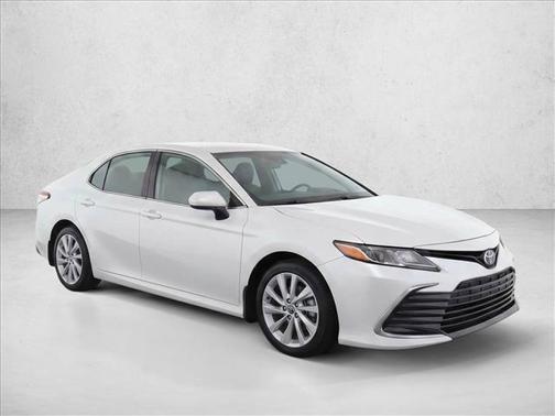 Super White 2021 Toyota Camry LE