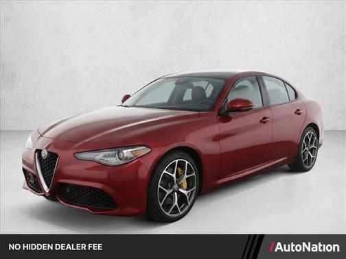 Monza Red Metallic 2018 Alfa Romeo Giulia Ti Sport