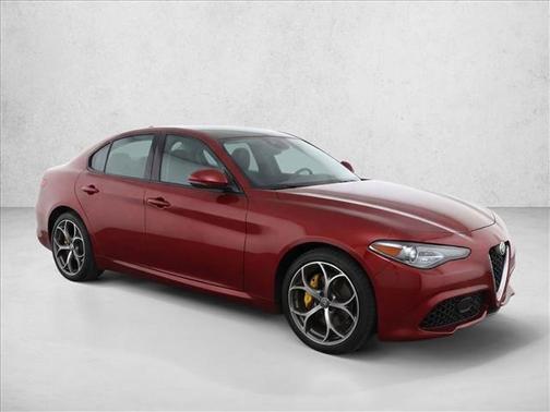Monza Red Metallic 2018 Alfa Romeo Giulia Ti Sport