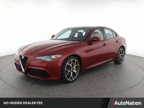 Monza Red Metallic 2018 Alfa Romeo Giulia Ti Sport