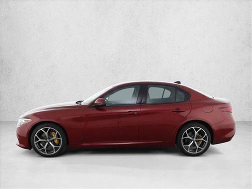 Monza Red Metallic 2018 Alfa Romeo Giulia Ti Sport