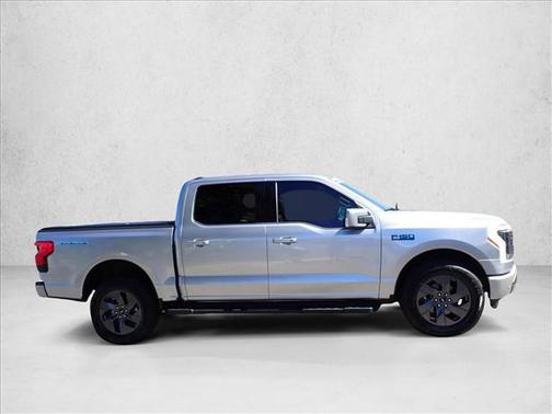 Iconic Silver Metallic 2025 Ford F-150 Lightning LARIAT
