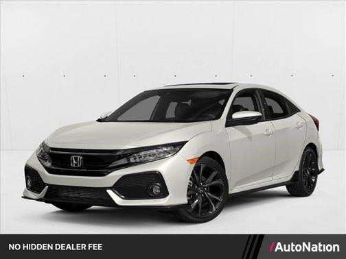 White Orchid Pearl 2017 Honda Civic Sport Touring