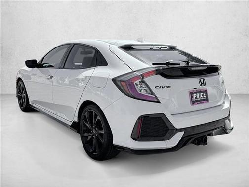 White Orchid Pearl 2017 Honda Civic Sport Touring