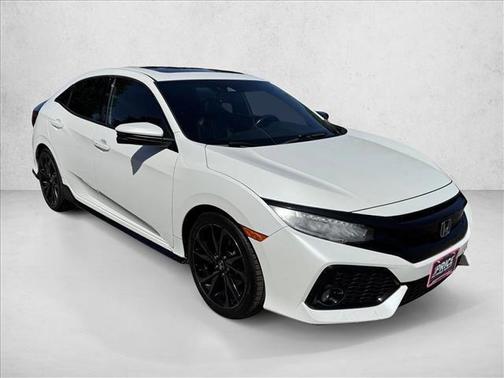 White Orchid Pearl 2017 Honda Civic Sport Touring