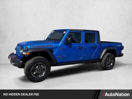 Hydro Blue Pearlcoat 2020 Jeep Gladiator Rubicon